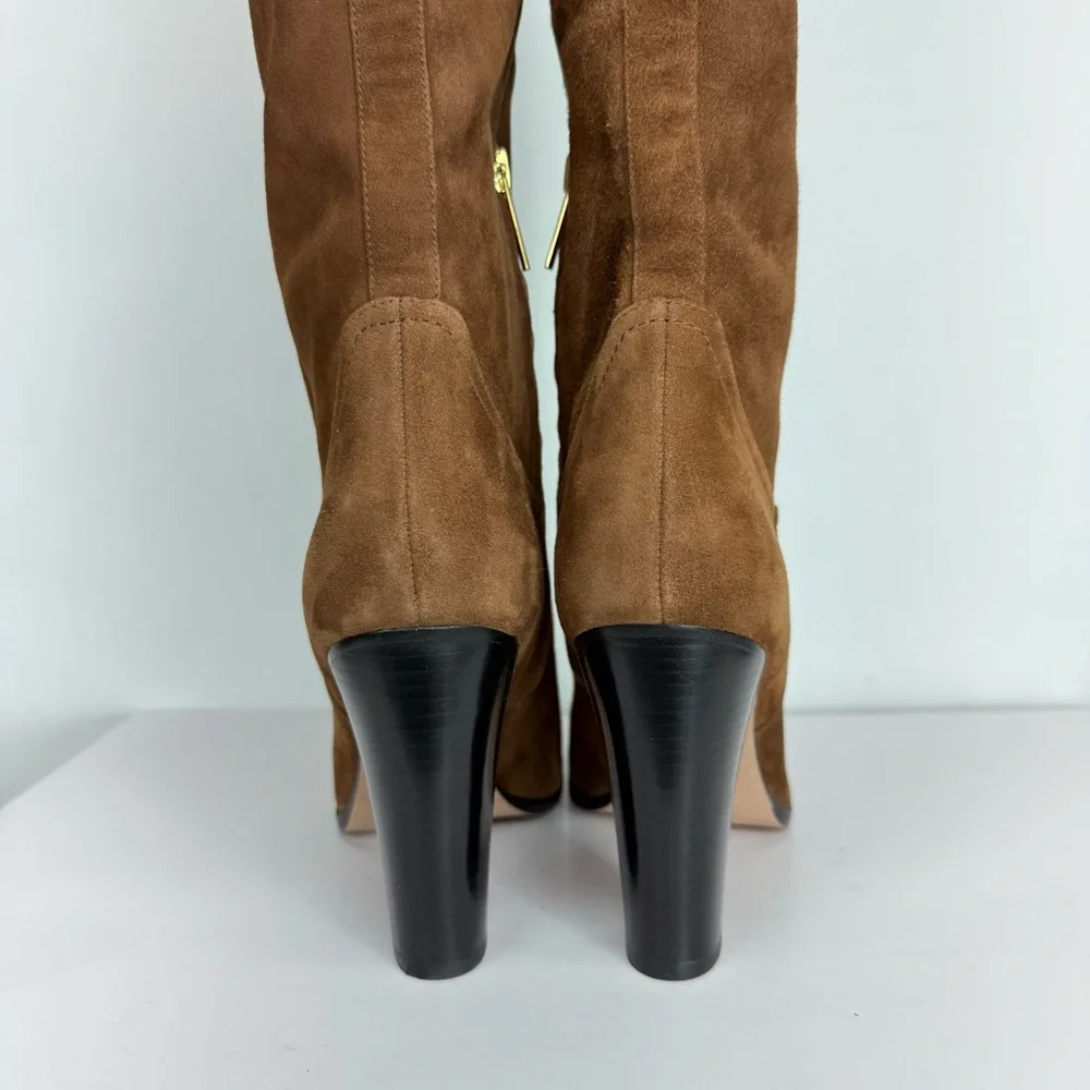 New Veronica Beard Conrad Cap Toe Over the Knee Boot Sz 9